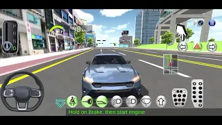 3d car  driving class 2/car driving class 2/cars simulator game//India car driving 3D game 🎮/#viral