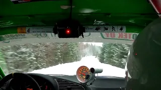 Gt Osat Ralli 28.1.2023 Keuruu Ek1 PeeJii Racing Keskeytys stopille😭