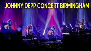 JOHNNY DEPP CONCERT! Checkout clips from Symphony hall Birmingham #johnnydepp #amberheard #shorts