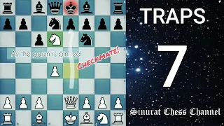 7 BEST CHESS TRAPS IN JUST 3 MINUTES ARE VERY EASY TO DO FOR EVERYONE || 100% SUCCESS