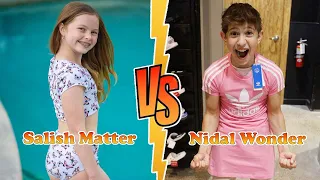 Salish Matter VS Nidal Wonder Transformation 👑 New Stars From Baby To 2022