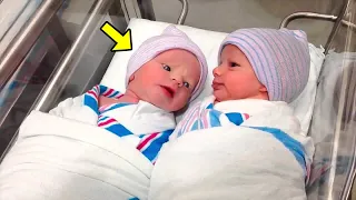 Mutter zeigt Arzt ein Bild von Zwillingen, dann entdeckt er etwas sehr Schockierendes!