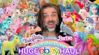 HUGE Ebay Haul! ~ Vintage My Little Pony, Fairy Tails, My Pretty Mermaid, and Vintage Barbie Clothes