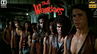 The Warriors 1979 Graveyard Scene Movie Clip Remaster Upscale 4K HDR - Dolby Vision