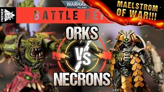 Orks vs Necrons 2000pts | Warhammer 40,000 Battle Report