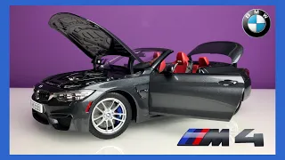 1:18 BMW M4 Convertible (Mineral Grey) - Paragon [Unboxing]