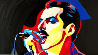 Freddie Mercury Tribute - Radio Gaga AI Animation