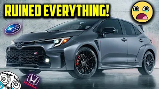 The 2023 Toyota GR Corolla RUINED the Hot Hatch Market