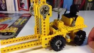 LEGO Technic 850 950 Fork Lift from 1977-79 Vintage BrickTsar childhood set