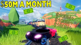 HOW to MAKE 50 MILLION CASH a month *2023 OMEGA grinding method* (Roblox Jailbreak)