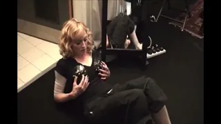 Madonna backstage Live Earth 2007