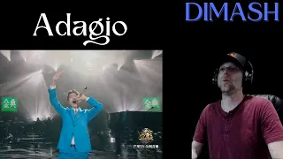 DIMASH - Adagio (@ The Singer) | PASSIONATE! | REACTION!