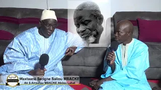 Waxtaané Serigne Saliou MBACKE and ci ak  Serigne Amsatou MBACKE Abdou Lahad