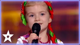 Judges CAN'T Believe Her Singing Voice! | Got Talent Ukraine | Kids Got Talent