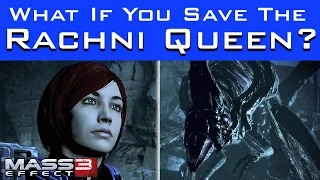 Mass Effect 3 - What Happens If You Save the Rachni Queen? (SAVE OR KILL?)