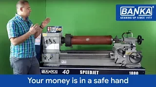 6 Feet Lathe Machine with Big Job Work - Heavy Cut