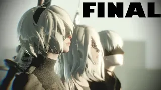 Nier Automata 23.Концовка С, истинная концовка E #NierAutomata #Nier #nier