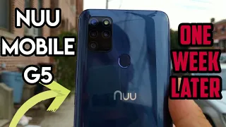 NUU Mobile G5 | After One week, Excellent Entry Level Budget phone!