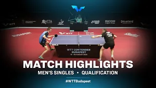 Martin Guman vs Tobias Hippler | WTT Contender Budapest 2021 (Qual)