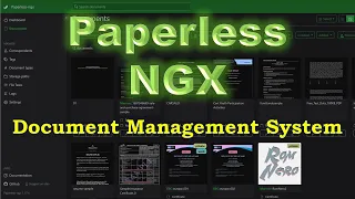 Paperless-ngx (docker) - управление документами. DMS - Document Management System.