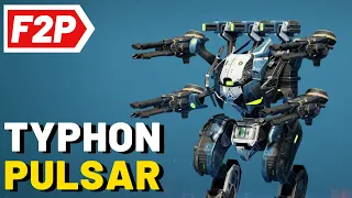 Typhon Pulsar - War Robots Free to Play Hangar Gameplay (No Commentary) WR F2P