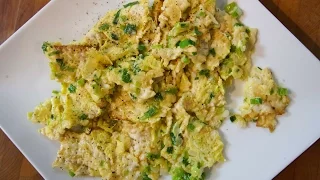 Green Onion Matzo Brei | Passover | SAM THE COOKING GUY