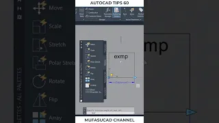 AutoCAD Tips 60 Dynamic Block Keep Text Center #Shorts