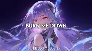 PRIYANX & Wolfpup - Burn Me Down (Lyrics) | Melodic Dubstep