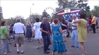 Дискотека в парке  ОДОРА г. Чита