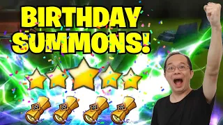 Summoners War - EARLY BIRTHDAY PRESENTS WHEN YOU LISTEN TO YOUR WIFE!!!
