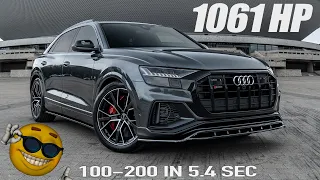 WORLD RECORD FOR S/RSQ8! 1061HP AUDI SQ8 STAGE 4 POWERDIVISION - The ultimate sleeper!