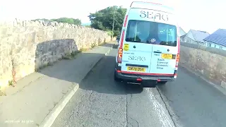 18/07/23 - SEAG van driver [SN70 DSV] pulls out in front of me followed by close pass