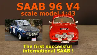 SAAB 96 V4 - 1:43 Scale - DieCast & Cars