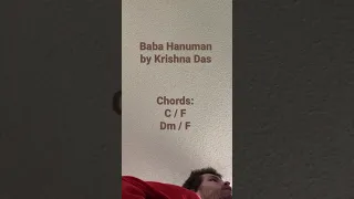 Baba Hanuman on guitar // strummed w/ Krishna Das version