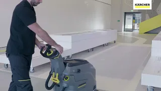 How to use the Kärcher BD 43/25 C Bp scrubber drier