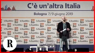 RepIdee 2019, Saviano: 'Ecco le balle del governo sui migranti' - la clip