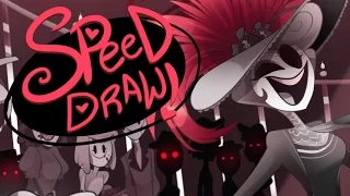 SPEED DRAW- Hello Dolly (Hazbin Hotel)- Vivziepop