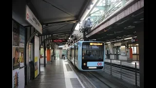 A day in the life of the Wuppertal Schwebebahn. September 2018