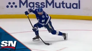 Nikita Kucherov Fires Home Power Play Goal To Get Tampa Bay Lightning On The Board In Game 3