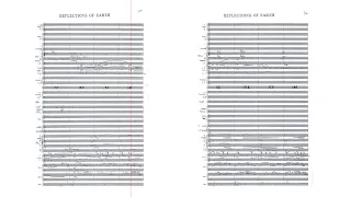 Illuminations: Reflections of Earth - original handwritten score