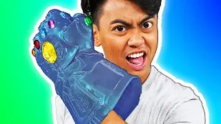 DIY Thanos Infinity Gauntlet CANDY!