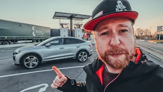 Do I run out of juice? Audi Q4 E-Tron Road Trip!! (ArchiVlog #1: February 2022)