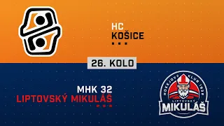 26.kolo HC Košice - MHK 32 Liptovský Mikuláš HIGHLIGHTS