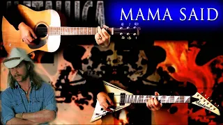 Metallica - Mama Said FULL Guitar Cover