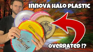 Is This Plastic OVERRATED?! // Throwing Innova Halo Plastic ONLY!! // Disc Golf