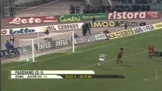 Serie A 1996-1997, day 07 Roma - Juventus 1-1 (Padovano, Delvecchio)