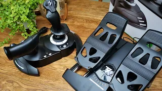 ✈Thrustmaster T.Flight Full Kit X HOTAS & Pedals - Take to the Skies!🛩