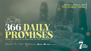 366 DAILY PROMISES | Day 112 | With Apostle Dr. Paul M. Gitwaza (English Subtitle Version)