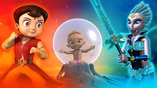 Super Bheem - Aag aur Barf ke Jung | Animated cartoons for kids | Stories for Kids