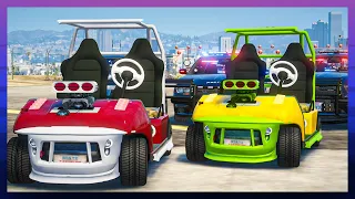 GTA 5 Roleplay - RedlineRP - ANNOYING COPS IN SUPER CARTS!   #501